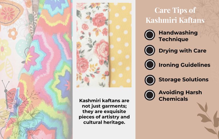 Care Tips for Your Kashmiri Kaftans