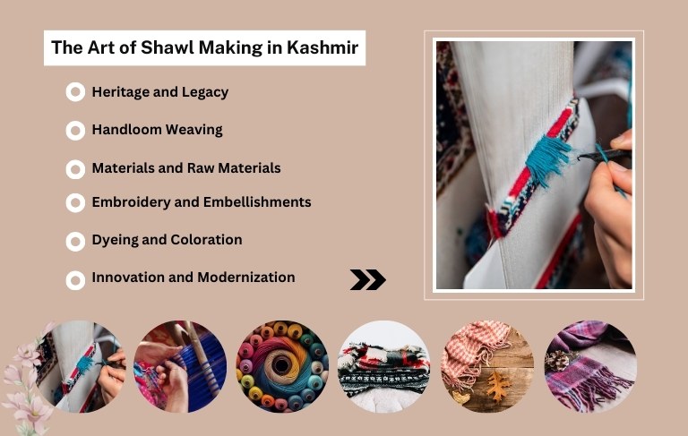 The Art of Shawl Making in Kashmir kashmirmart.com