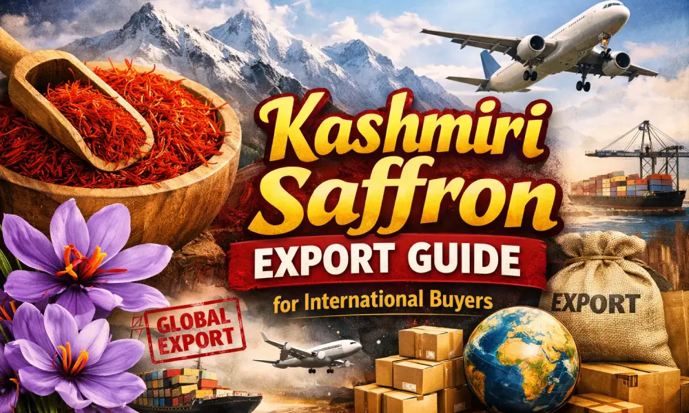 Kashmiri Saffron Export Guide for International Buyers